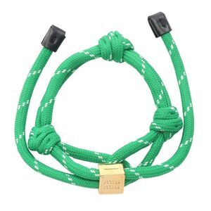 Miu Miu Gold Fabric Bracelet